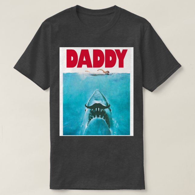 T-shirt Daddy Shark (Design devant)