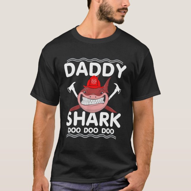 T-shirt Daddy Shark (Devant)