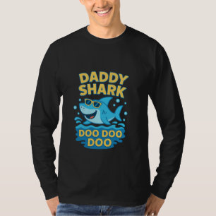 T-shirt Daddy Shark, Doo Doo-Funny & mignonne fête des pèr