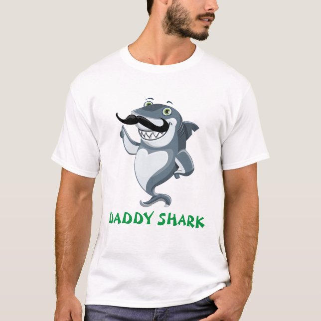 T-shirt Daddy Shark Homme (Devant)