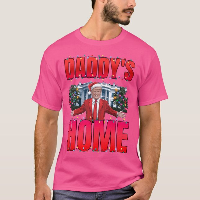 T-shirt Daddy'S Home - Donald Trump (Devant)