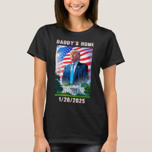 T-shirt Daddy's Home Donald Trump 2024