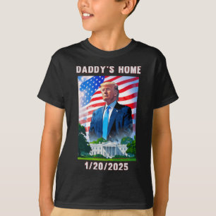 T-shirt Daddy's Home Donald Trump 2024