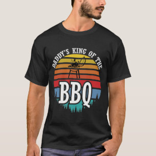 T-shirt Daddy's King Of The Bbq Funny BBBQ Grilling Gift