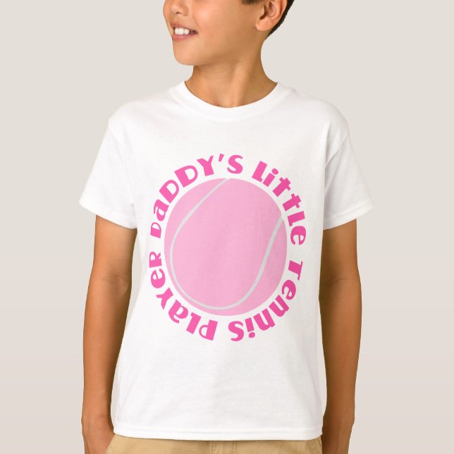 T-shirt Daddys peu de joueur de tennis (Devant)