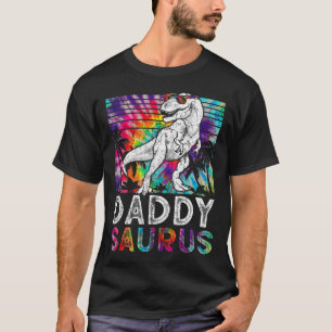T-shirt Daddysaurus dinosaure papa Saurus famille appariem