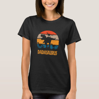 T-shirt Daddysaurus Rex Dinosaur Daddy Saurus Daddy Dino 6