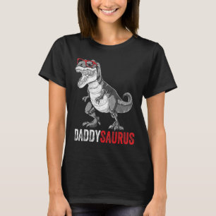 T-shirt Daddysaurus Rex Dinosaur Daddy Saurus Family Match