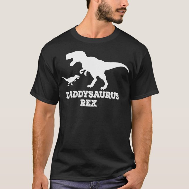 T-shirt Daddysaurus Rex Essentiel (Devant)
