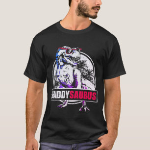 T-shirt DaddySaurus T-rex Dinosaur Drôle Fête des pères