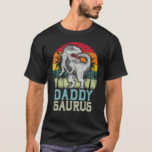 T-shirt Daddysaurus Trex Dino Famille Correspondant Trex B
