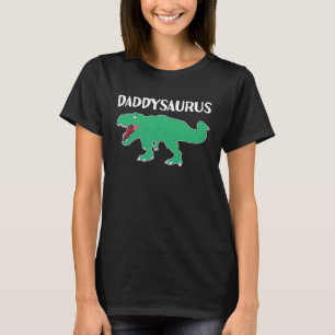 T-shirt Daddysaurus Tyrannosaurus Rex paternité