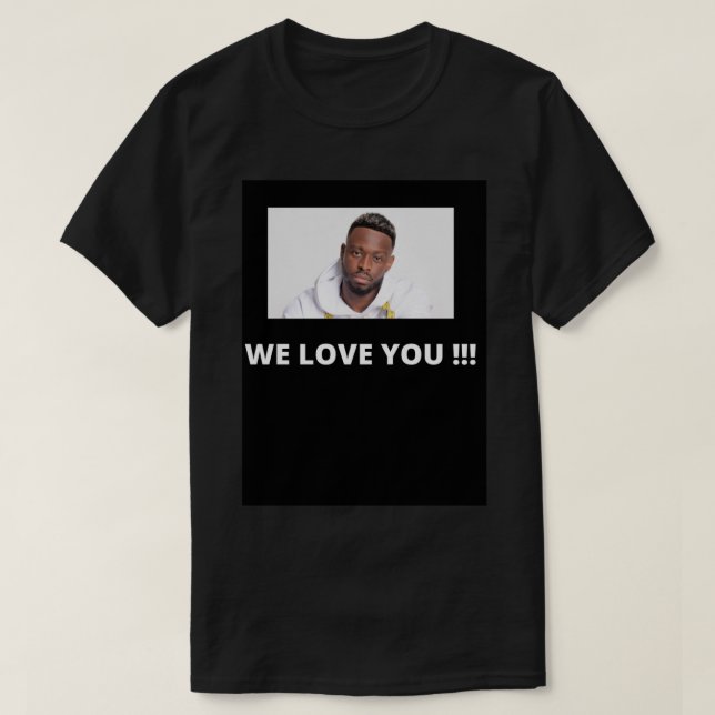 T-shirt DADJU NOUS VOUS AIMONS Classique (Design devant)