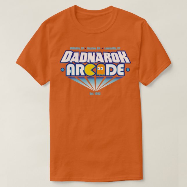 T-shirt Dadnarok Arcade B (Design devant)