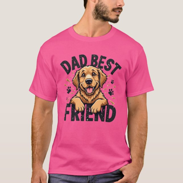 T-shirt Dads Meilleure amie (Devant)
