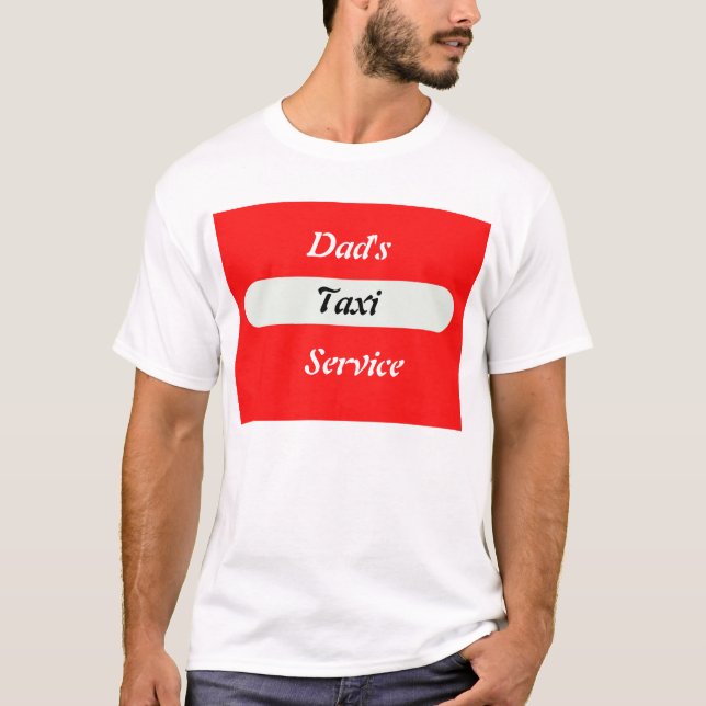 T-shirt dads taxi  (Devant)