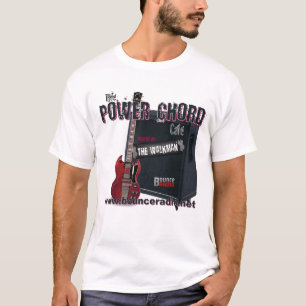 T-shirt d'adulte de café de corde de puissance