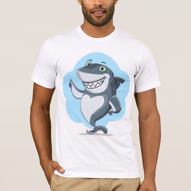 T-SHIRT DADY SHARK (Devant)