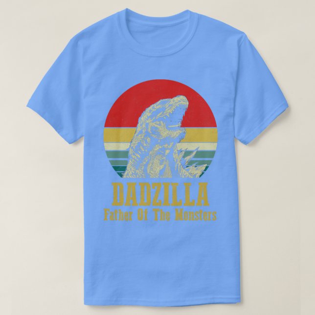 T-shirt Dadzilla Père des monstres (Design devant)