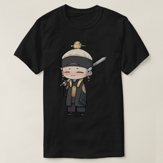 T-shirt Daechwita - AGUST D-2 chibi art Sticker.png (Design devant)
