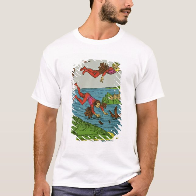 T-shirt Daedalus et Icare, XVème siècle (Devant)