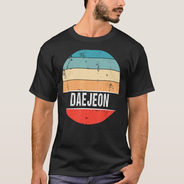 T-shirt Daejeon voyage en Corée du Sud (Devant)