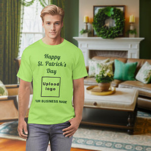 T-Shirt d'affaires de couleur vert citron pour la