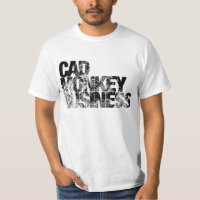 T-shirt d'affaires de singe de DAO