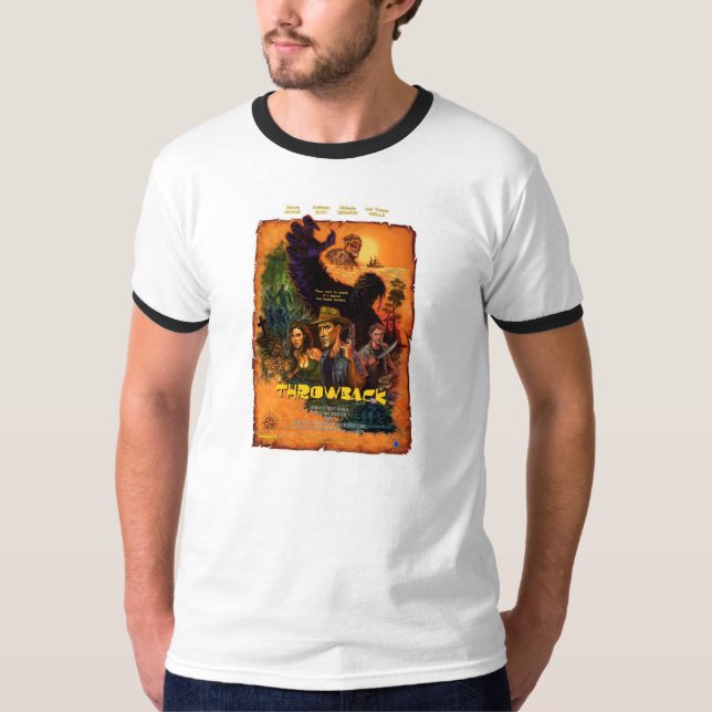 T-shirt d'affiche de "régression" (Devant)