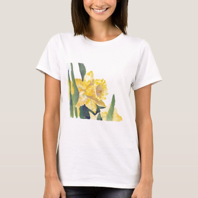 T-shirt Daffodiques de printemps (Devant)