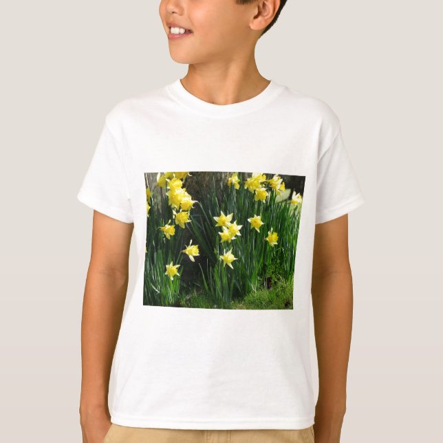 T-shirt Daffodiques de printemps (Devant)