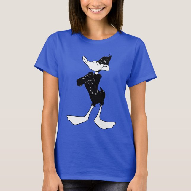 T-shirt DAFFY DUCK™ avec bras croisés (Devant)