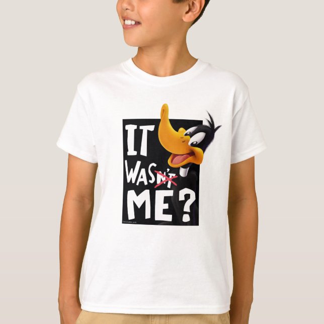 T-shirt DAFFY DUCK™ - Ce n'était pas moi / était moi (Devant)
