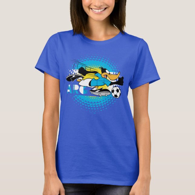 T-shirt DAFFY DUCK™ Team Argentina Soccer Graphic (Devant)