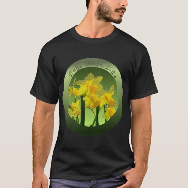 T-shirt DAFFY VERS LE BAS DILLY par SHARON SHARPE (Devant)