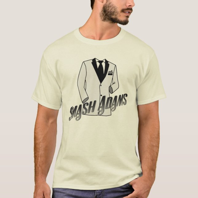 T-shirt d'agent secret d'Adams de fracas (Devant)