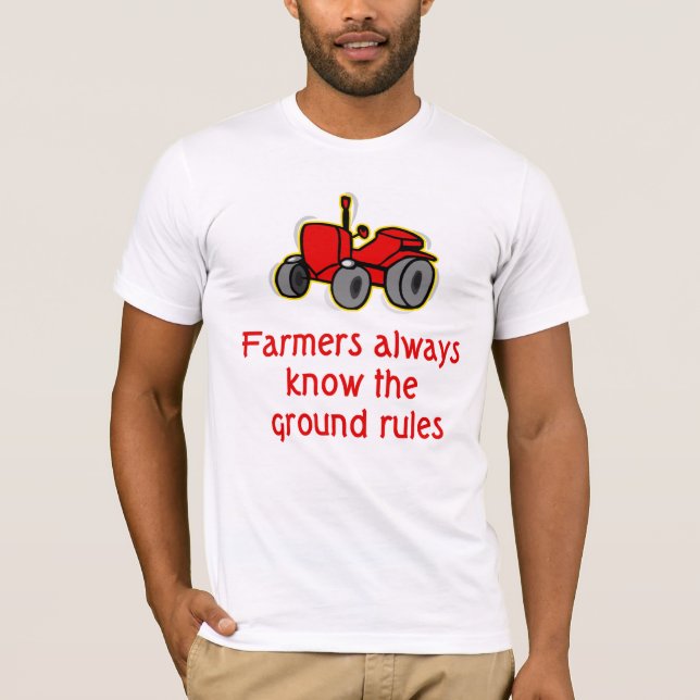 T-shirt d'agriculteur (Devant)