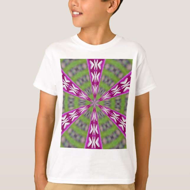 T-shirt Dahlia Kaliediscope (Devant)