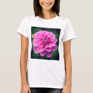 T-shirt Dahlia rose