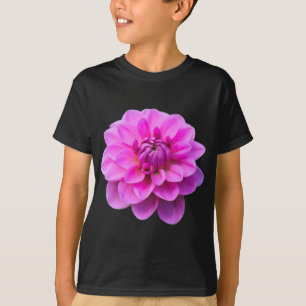 T-shirt Dahlia rose (isolé)