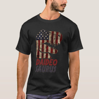 T-shirt Daideo Dino Daideosaurus, patriotique