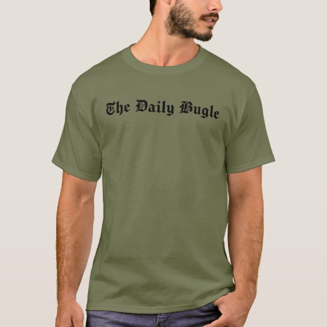 T-shirt "Daily Bugle" (Devant)