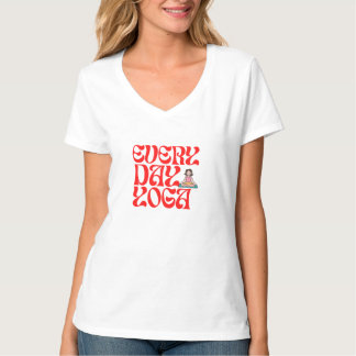 T-shirt Daily Yoga for Mind & Body Balance | Calm Design