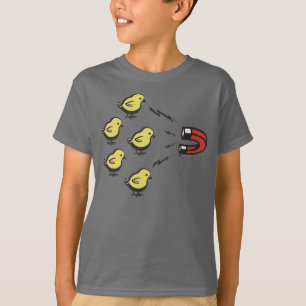 T-SHIRT D'AIMANT DE POUSSIN