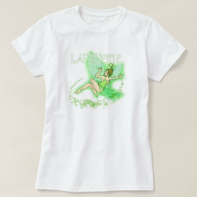 T-shirt Dainty Absinthe La Fee Verte II (Design devant)