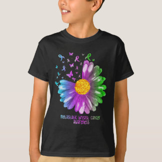 T-shirt Daisy Butterfly Metastatic Breast Cancer Awareness