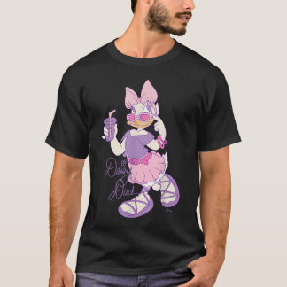 T-shirt Daisy Duck - En train de siroter