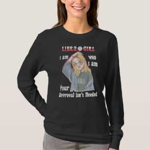 T-shirt Daisy In Her Mouth Libra Girl Votre approbation n'