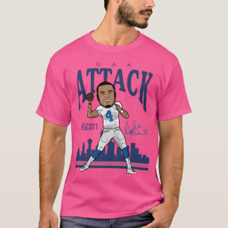 T-shirt Dak Prescott Dallas Toon