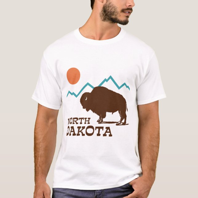 T-shirt Dakota du Nord (Devant)